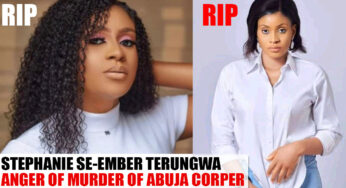 Tears, anger over death of beautiful Abuja corper, Stephanie Se-Ember Terungwa (Video)