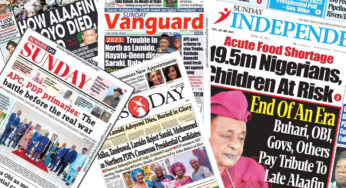 Newspaper review: Nigerian Newspapers headlines for today, May 4, 2022