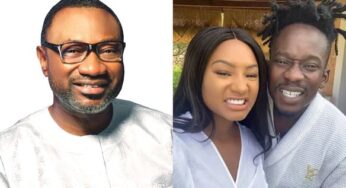 Billionaire Otedola reacts as Mr Eazi engages daughter, Temi