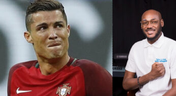 Ronaldo reminds 2face Idibia of time with children