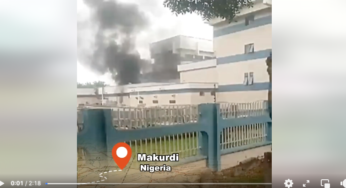 Update on fire outbreak at CBN Makurdi