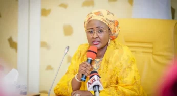 Aisha Buhari begs Nigerians for forgiveness over hunger, bad economy