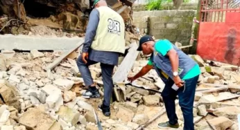 BREAKING: Building under construction collapses in Imo, many trapped