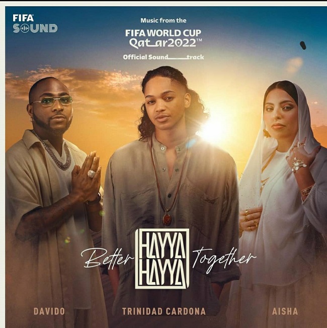 Hayya Hayya: Ghanaians fume as Davido features in official FIFA World Cup song