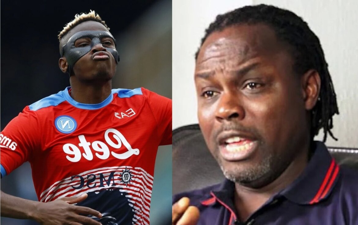 Bicycle kick: He’s still young – Ikpeba finally replies Osimhen