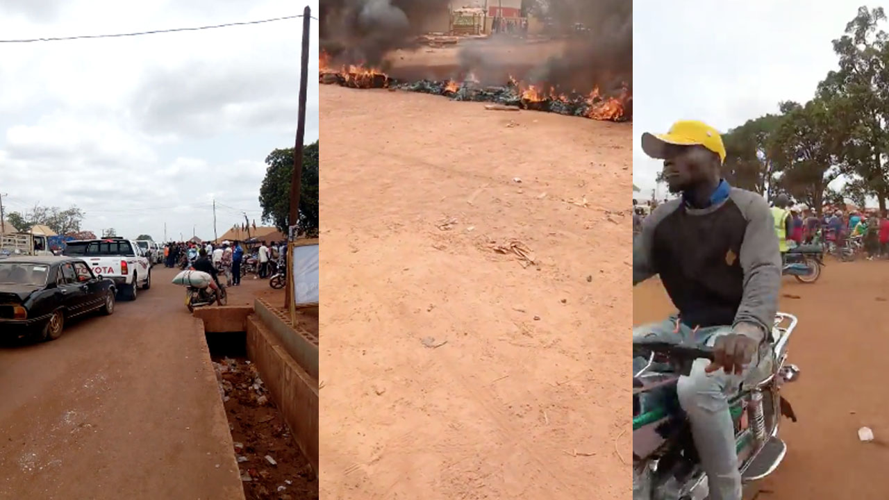 BREAKING: Protest rocks Otukpo over death of Okada rider