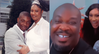 Don Jazzy, reunites with ex-wife, Michelle