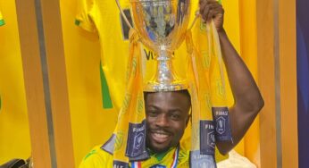 Idioma-born Moses Simon wins Coupe de France with Nantes