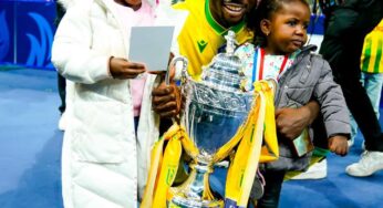 What Moses Simon said after winning Cup de France