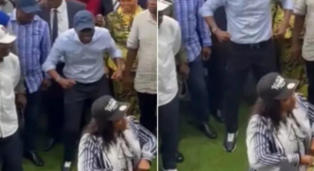 Watch moment Sanwo-Olu does ‘Buga’ dance after APC victory in Lagos