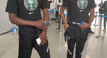 Aribo, Bassey arrive Dallas ahead Mexico, Ecuador friendlies