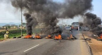 BREAKING: Protest rocks Abuja over council chairmen tenure extension