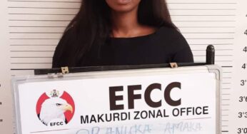 EFCC arraigns woman for n10m fraud in Makurdi