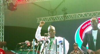 PDP primaries live: Watch video of Tambuwal stepping down for for Atiku