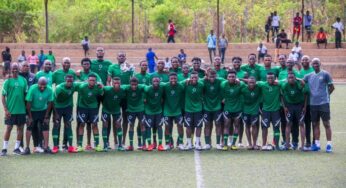 2022 WAFU B: ‘Go out and bring the trophy’ – NFF charges Flying Eagles