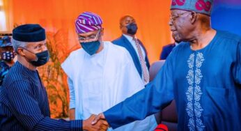 Southwest may settle for consensus presidential aspirant as Tinubu, Osinbajo, others meet in Lagos (Video)