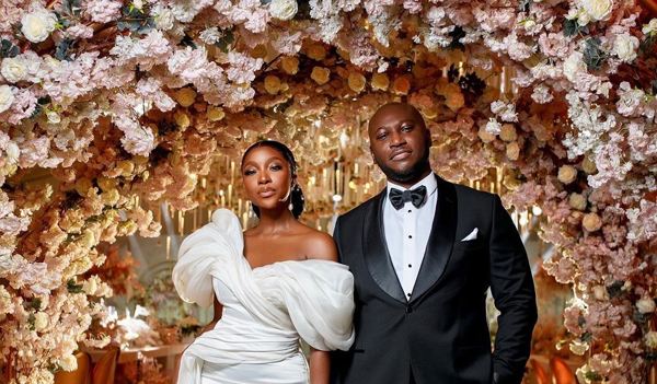 Faces at Ini Dima-Okojie and Abasi Ene-Obong’s white wedding