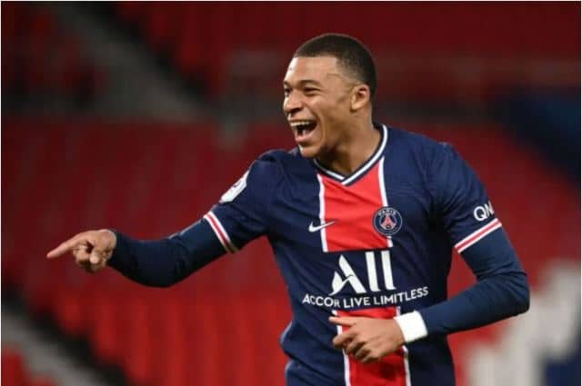 Mbappe scores after eight seconds, hits hat-trick in 7-1 win