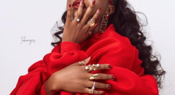 Blood Sisters Netflix: Ini Dima-Okojie rocks red outfit to movie premiere