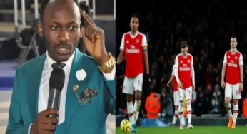 Apostle Suleman blasts Arsenal over Champions League fallout