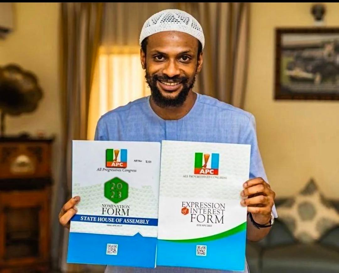 Ajimobi’s son picks APC nomination form for Oyo Assembly