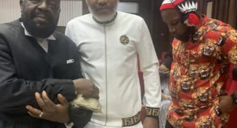 Biafra: See latest photos of Nnamdi Kanu in Court today