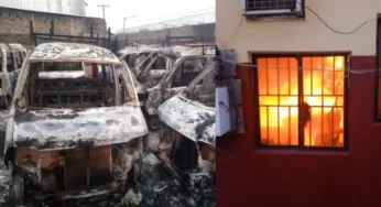 Again, gunmen raze Enugu Disco Office in Anambra