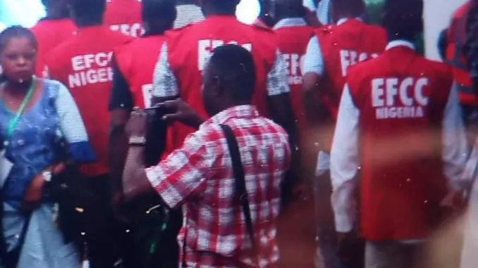 BREAKING: EFCC officials storm PDP primary venue in Abuja