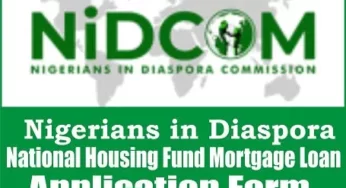 How to apply for Nigerians in Diaspora NHF mortgage loans