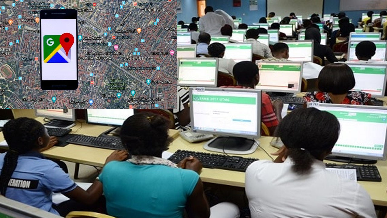 UTME 2022: How to use Google Map to locate your JAMB CBT centre