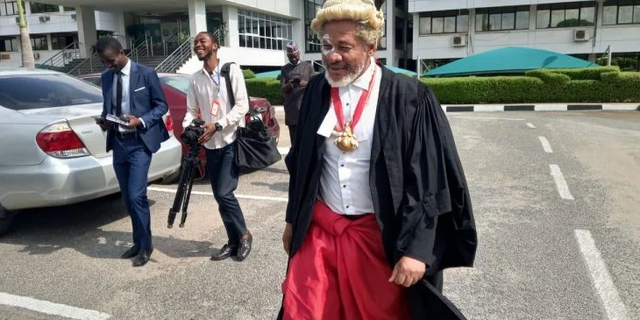 Lawyer who dressed as 'juju priest' to Supreme Court speaks | Pulse Nigeria