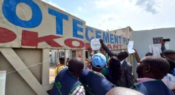 BREAKING: BIRS seals Dangote Cement plant in Gboko, Benue