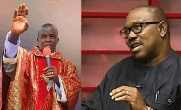 BREAKING: Fr Mbaka begs Peter Obi, supporters for forgiveness