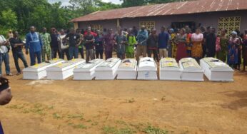 Benue: Tears as victims of Edumoga massacre are buried [Photos]