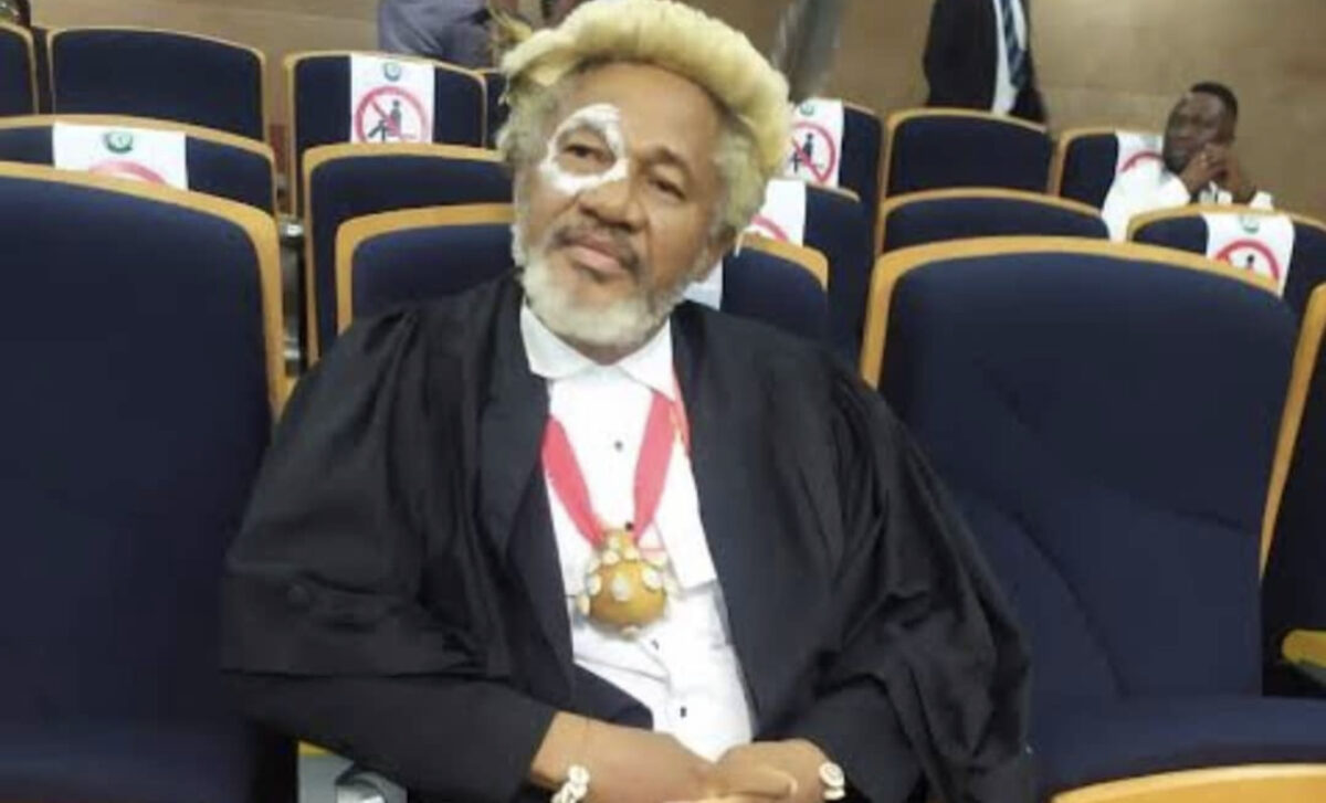 Malcolm Omoirhobo: Popular lawyer storms court in Olokun attires [Video]