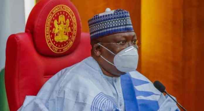 Senate President, Ahmad Lawan.