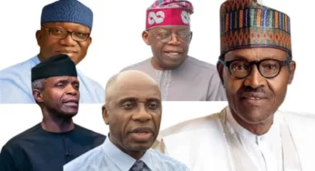 Tinubu vs Osinbajo: Buhari asks Amaechi, others to nominate consensus candidate