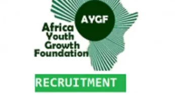 Africa Youth Growth Foundation Recruitment 2022 (5 Positions)