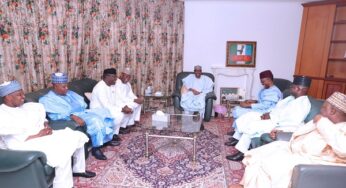 2023: Buhari in closed-door meeting with APC Govs in Aso Rock