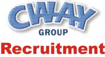 Apply for massive CWAY Group Recruitment 2022 (16 Positions)