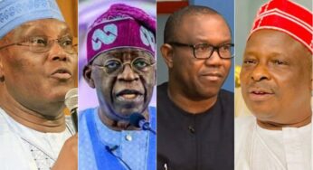 Atiku vs Tinubu: Why Peter Obi, Kwankwaso may fail