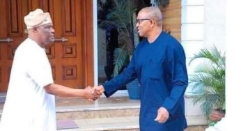 Peter Obi visits Wike