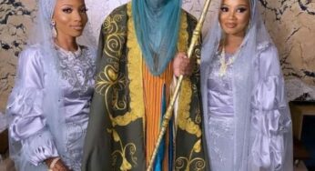 Nigerians react as Kano prince, Mustapha Ado Bayero marries two wives same day