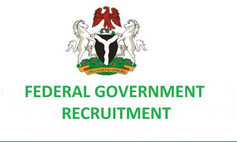 Federal Government Recruitment Job Application Portal 2022