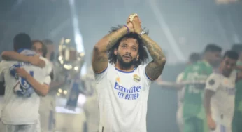 Real Madrid star, Marcelo breaks down in tears during emotional farewell