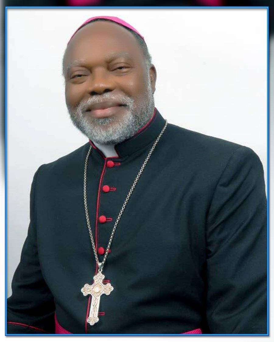 Ortom greets Bishop Avenya at 67