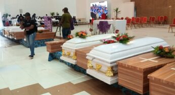 Victims of Owo Church massacre get mass burial in Ondo [PHOTOS]