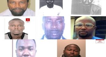 Identities, faces of 8 Nigerians on INTERPOL’s wanted list