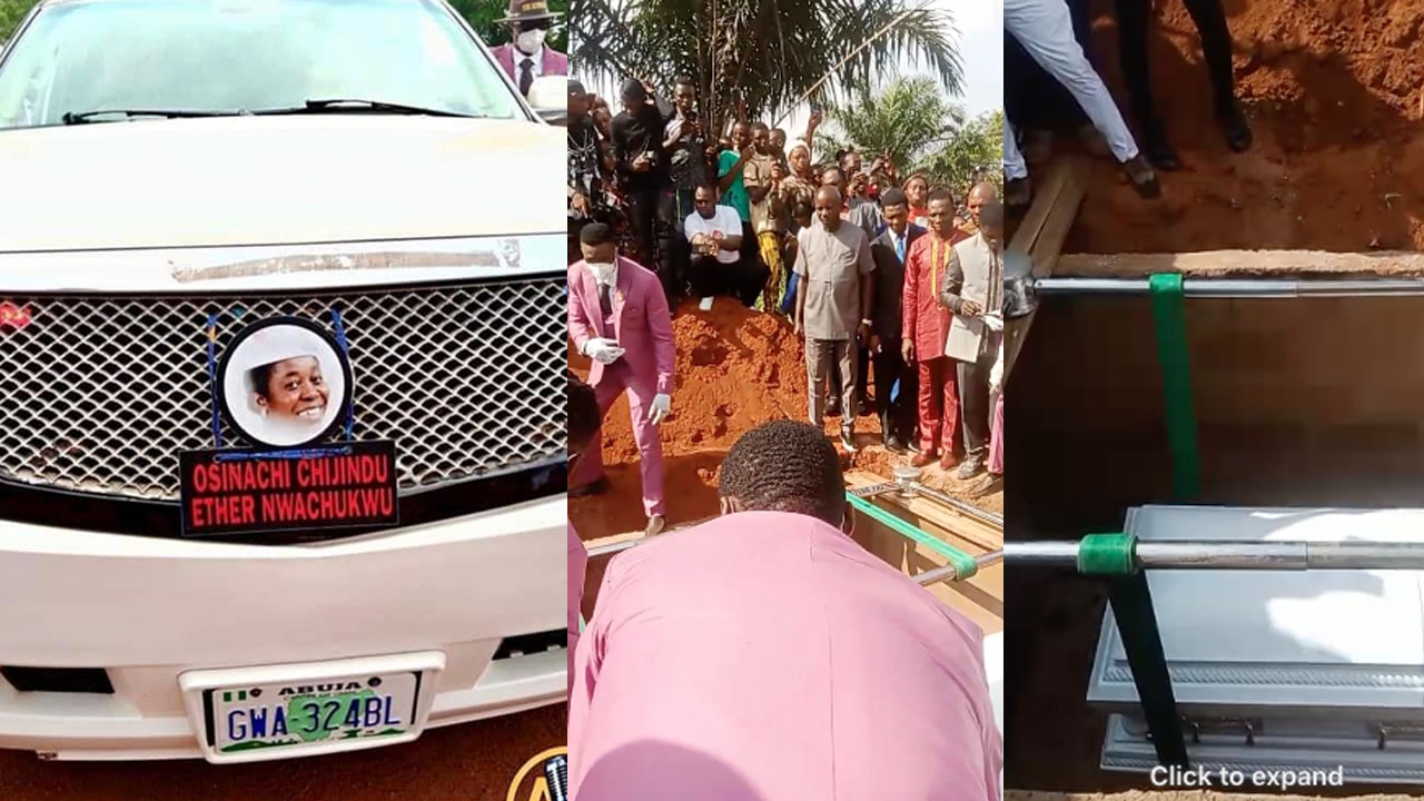 BREAKING: Osinachi Nwachukwu finally laid to rest in Abia