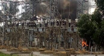 BREAKING: Electricity transmission station in Otukpo on fire